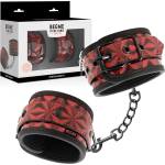  Премиум белезници за фетиш игри - BEGME Hand Cuffs Red (D-229262)