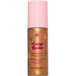 I Heart Revolution Озаряващо олио за тяло Tropical Caramel Glow, Creme Brulee Bronze, 90 ml - ozone