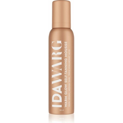 IDA WARG Beauty Self-Tanning Mousse Warm Glow samoopaľovacia pena 150 ml