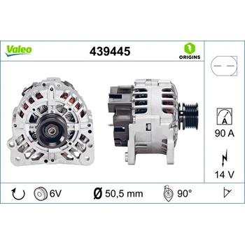 Alternátor VALEO 439445