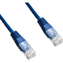 Datacom 15893 Patch cord UTP CAT6 0,25m modrý