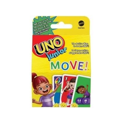 Mattel Настолна игра Mattel Uno Junior Move!