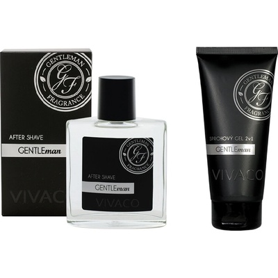 VIVACO Gentleman Black After Shave 100 ml + Shower Gel 200 ml