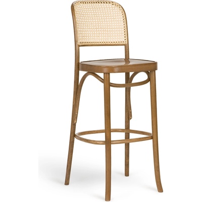 Paged Classic H-8114 Seat Wood Back Caned buk morený / dyha