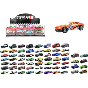 Ntoys Метална количка Ntoys - Pull Back, асортимент (7113255)