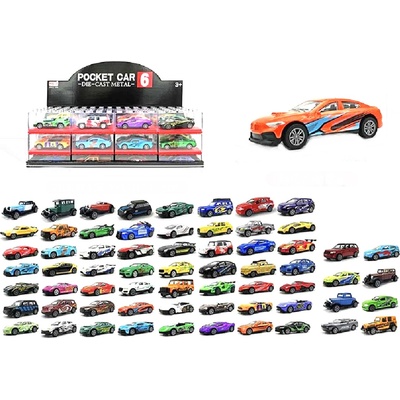 Ntoys Метална количка Ntoys - Pull Back, асортимент (7113255)