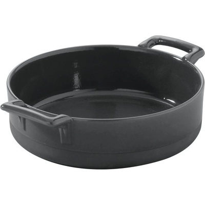 REVOL Okrúhla zapekacia misa 18,5 cm matná čierna Belle Cuisine