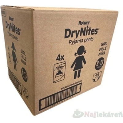 DryNites natah.kalh.chlapci 8-13let/30-48kg/4x13ks
