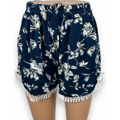 dámske teplákové šortky Angela modrá