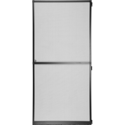 Livarno Hliníková sieťka proti hmyzu na dvere, 100 x 210 cm antracitová 100401389