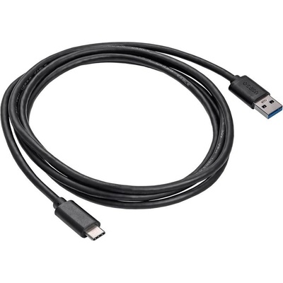 Akyga AK-USB-29 USB 3.1, USB A vidlice, USB C vidlice, niklovaný, 1,8m