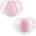 Tommee Tippee Ортодонтични залъгалки Tommee Tippee - Night Time, 6-18 м, 2 броя, розови (43336299)