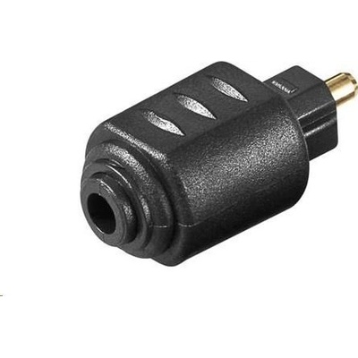 Adaptér optický konektor 3,5 mm samica - Toslink samec