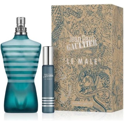 Jean Paul Gaultier Le Male подаръчен комплект: EDT 125 ml + EDT 20 ml за мъже