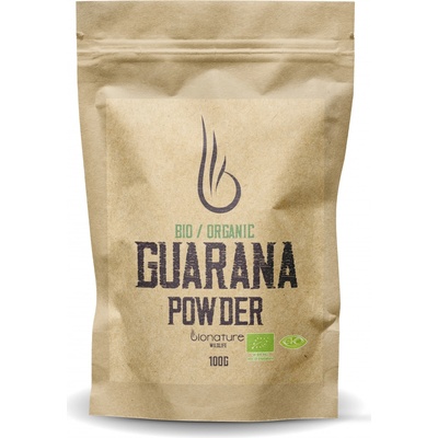 BioNature Bio Organic Guarana prášok 100 g