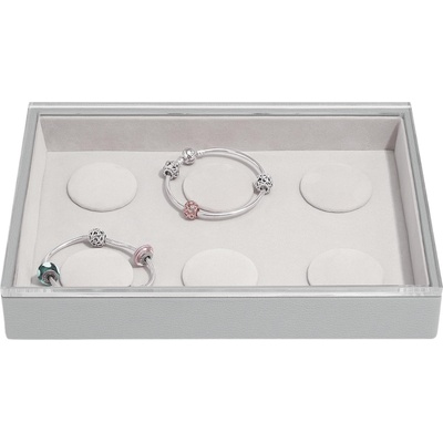 Stackers Ковчеже за гривни с накити Stackers с капаче cлassic каменносиво (74726)