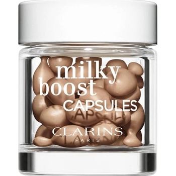 Clarins Milky Boost Capsules rozjasňujúci make-up kapsuly 06 30 x 0,2 ml