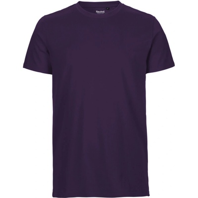Neutral O61001 z bio bavlny krátký rukáv pánské COT77610135003-purple