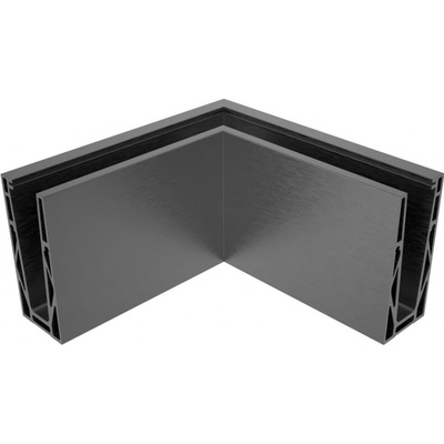 Umakov Celosklenené zábradlie AL/0004-ECO-R7016-90-OUT
