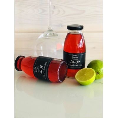 MODRÁ KUCHYNĚ sirup růžový 250ml
