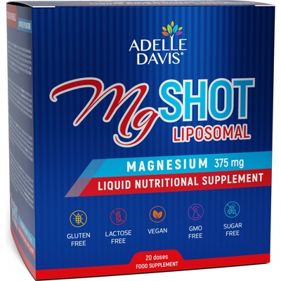 Adelle Davis MgSHOT Liposomal 20 ks