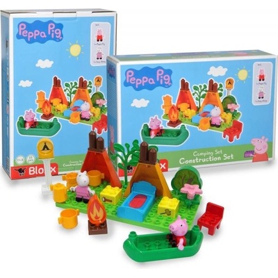 PlayBig BLOXX Peppa Pig Kempingová súprava