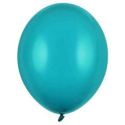 Party Deco Латексов Балон Пастел, Лагунено Синьо - 12 см (sb5p-083l)
