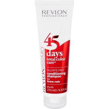 Revlon Revlonissimo 45 Days 2in1 For Brave Reds 275 ml шампоан и балсам за червени коси за жени