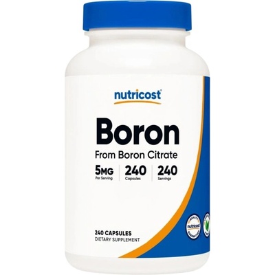 Nutricost Boron 5 mg [240 капсули]