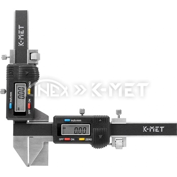 K-MET Дигитален шублер за зъбни колела k-met 6041-15-050 - m5-50, 0, 01 мм (6041-15-050)