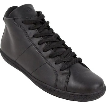 Image 1 of Български обувки Мъжки черни кецове от естествена кожа 1251black