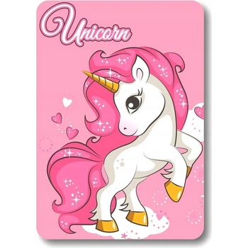 FARO Fleece deka Jednorožec