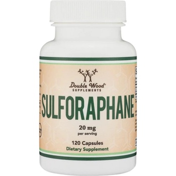 Image 1 of Double Wood Supplements Sulforaphane 20 mg [120 капсули]