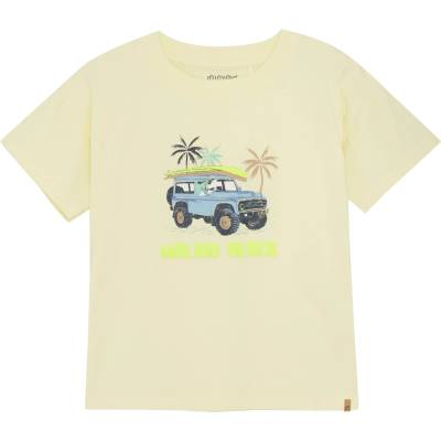 Minymo Детска тениска Minymo Kid's T-Shirt S/S Slub Yarn T-shirt - Pear Sorbet - размер 92 (EU) (704-4877-0212)