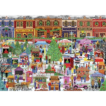 Image 1 of Alipson Puzzle - Puzzle Kris Kringle Market - 1 000 piese