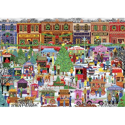 Alipson Puzzle - Puzzle Kris Kringle Market - 1 000 piese