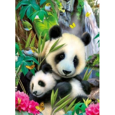 Ravensburger Rozkošná panda Lovely Panda 300 dílků