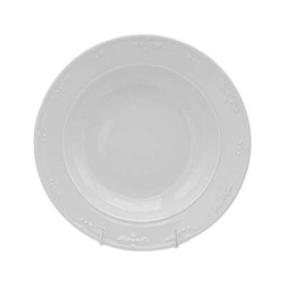 Moritz Zdekauer Talíř hluboký Veronica 23 cm bílá