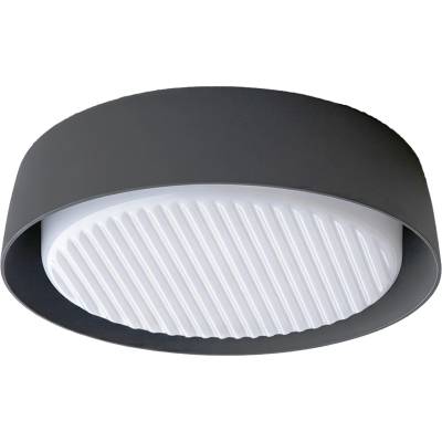 POLARIS LED плафониера Deko | IP65 | Ø18cm | Сива | Цена 52, 44€ (102, 56 лв) (RAY-DLC79036/12W)