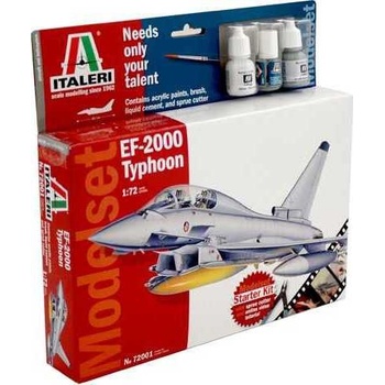 Italeri Model Set letadlo 72001 EF 2000 TYPHOON 1:72