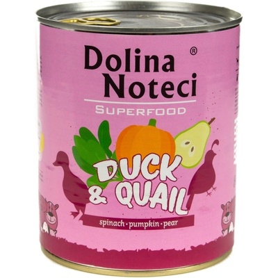 Dolina Noteci Superfood kačica a prepelica 400 g