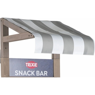 Roleta ke Snack baru # 90255, 53 x 50 x 30 cm, šedá/bílá