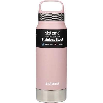 Sistema Hydrate Termoska Stainless Steel 650 ml růžová
