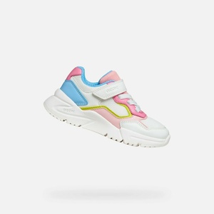 GEOX Бели момичешки маратонки Geox Loftus Geox | Byal | Момичешки | 24