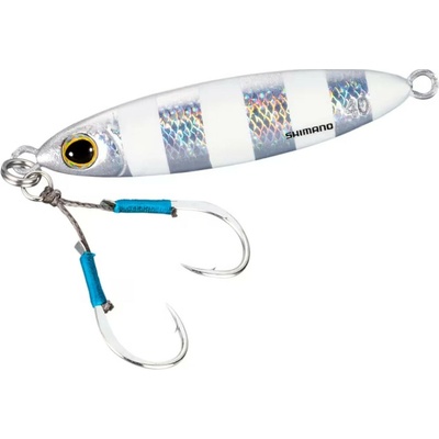 Shimano Pilker Stinger Butterfly Flat Light 6,6cm 40 g 001 Zebra