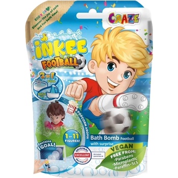 Image 1 of CRAZE Бомбичка за баня Craze - Футбол с фигурка изненада, асортимент (C40164)