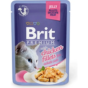 Brit Premium Adult chicken fillets in jelly 85 g