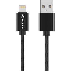 Tellur Кабел Tellur USB - Lightning, 100 cm - Плетен (TLL155382) - beep