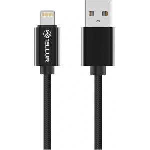 Tellur Кабел Tellur USB - Lightning, 100 cm - Плетен (TLL155382)