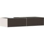 Hansgrohe Xevolos E - Шкаф за мивка, 28x137x55 см, 2 чекмеджета, матово бежово/текстилно тъмносив 54320660 (54320660)